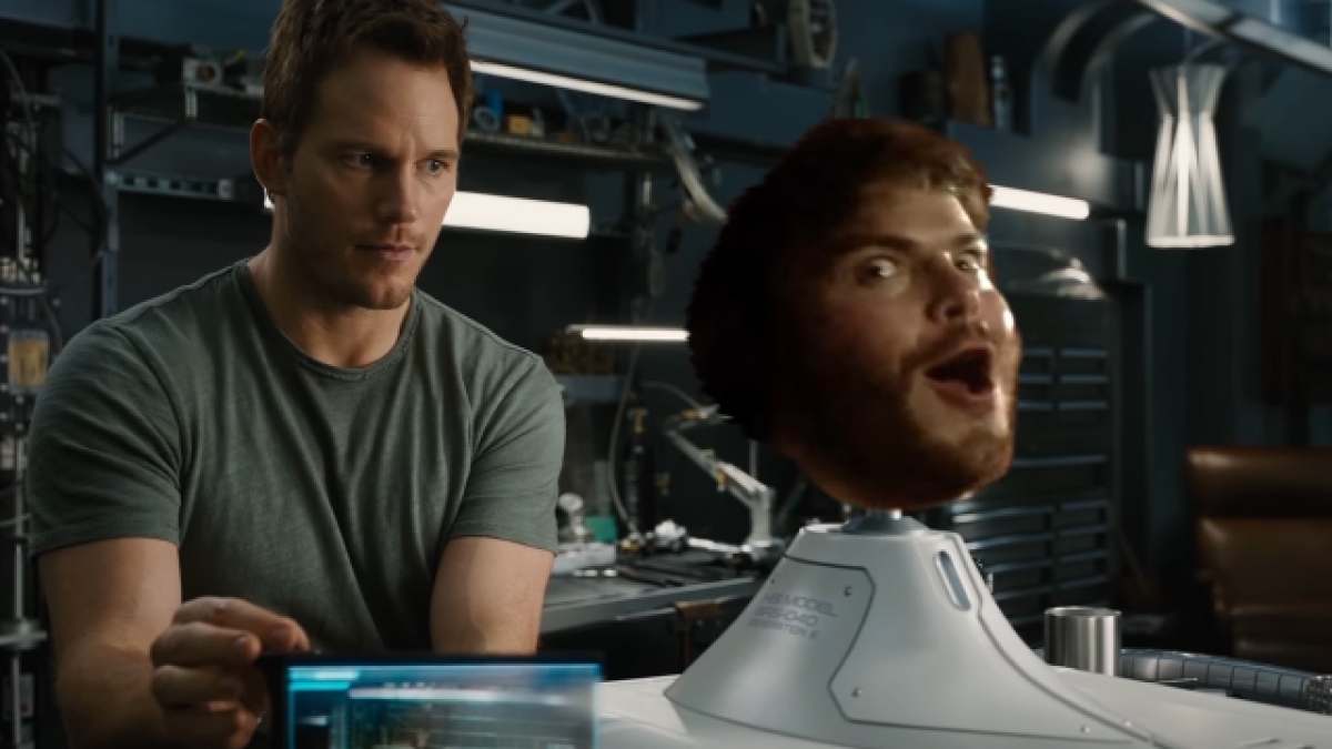 El divertido tráiler de Passengers con Jack Black es más divertido que el original