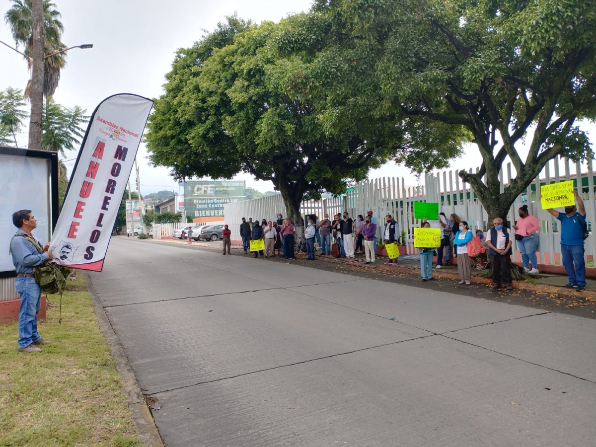 Otra protesta contra la CFE