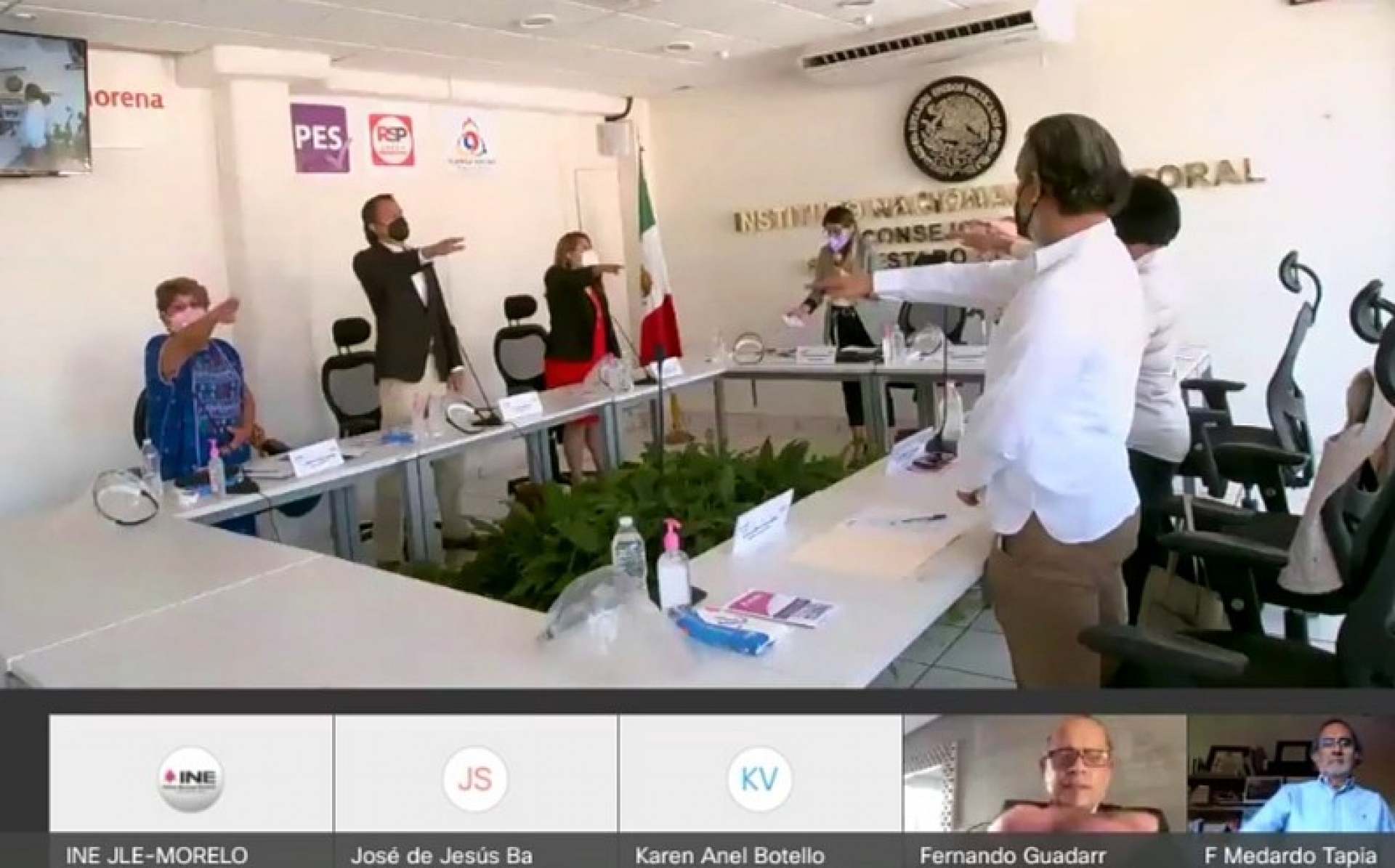 Instalan Consejo Local del INE en Morelos