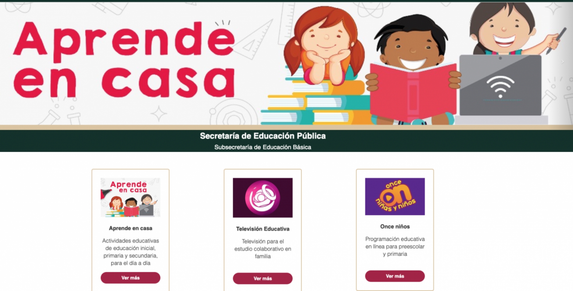 SEP alista examen para conocer avance con programa Aprende en Casa