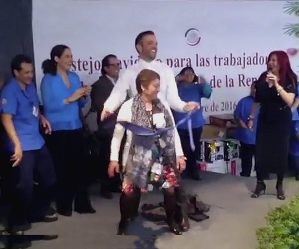 Senadores del PAN presumen sus pasos de baile a ritmo de reguetón