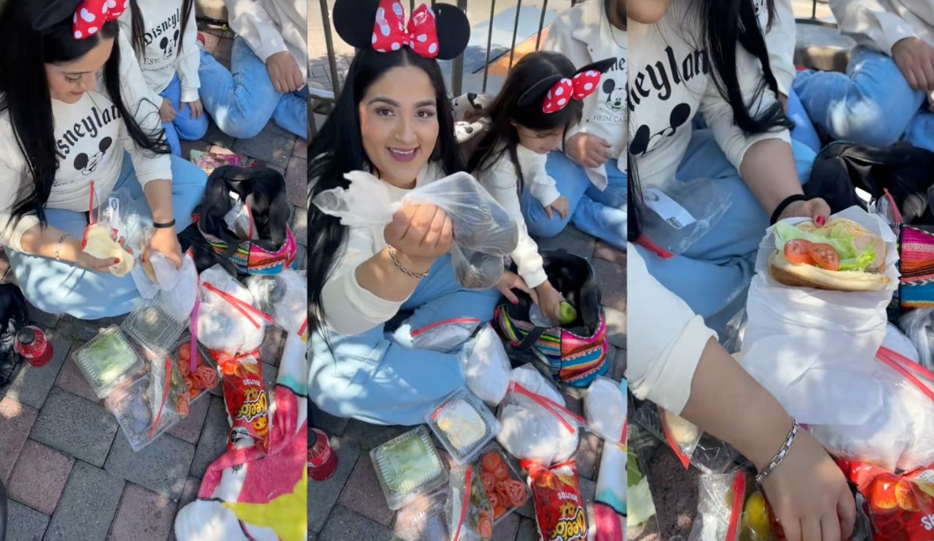 Familia mexicana prepara tortas en Disneyland y se hace viral: 'Nunca se olvida de dónde venimos'