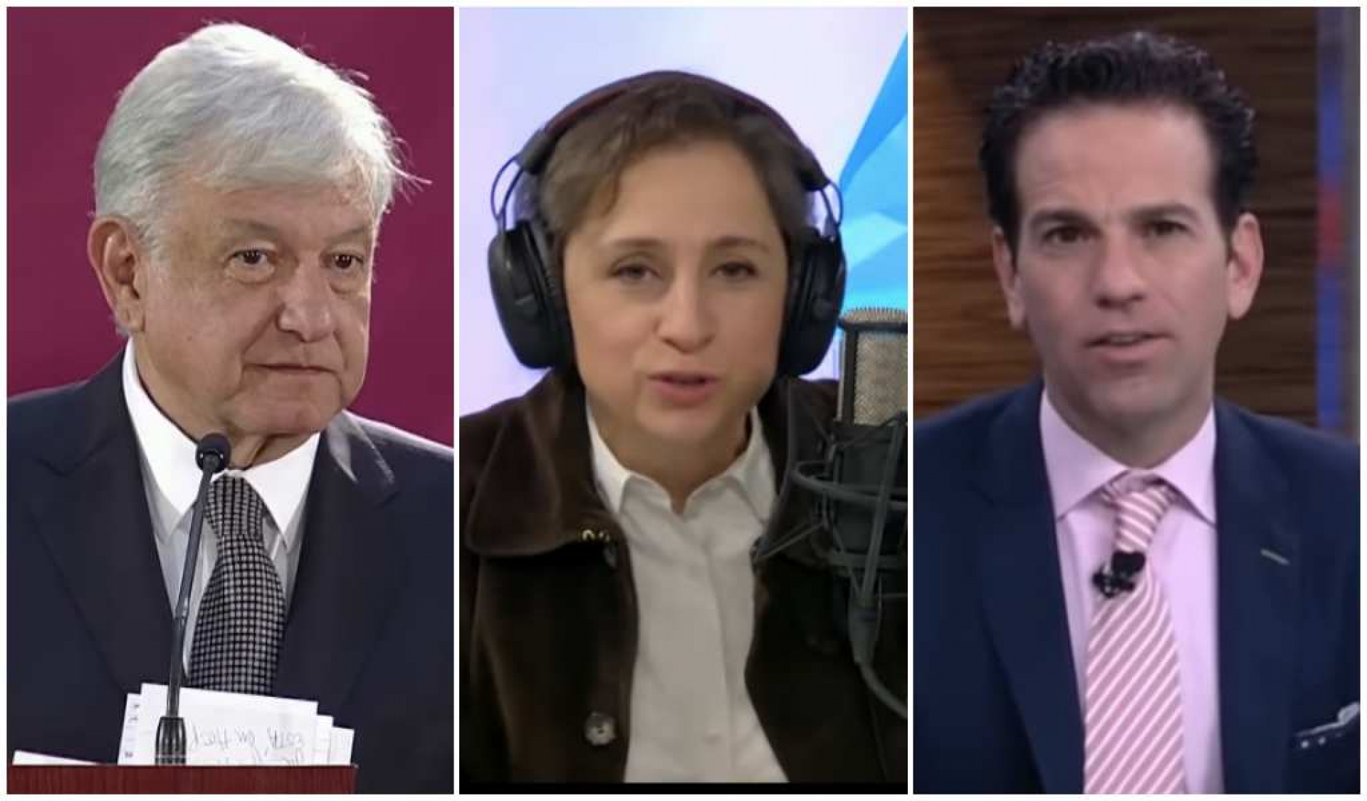 AMLO vs Aristegui y Loret de Mola en YouTube y Facebook Live