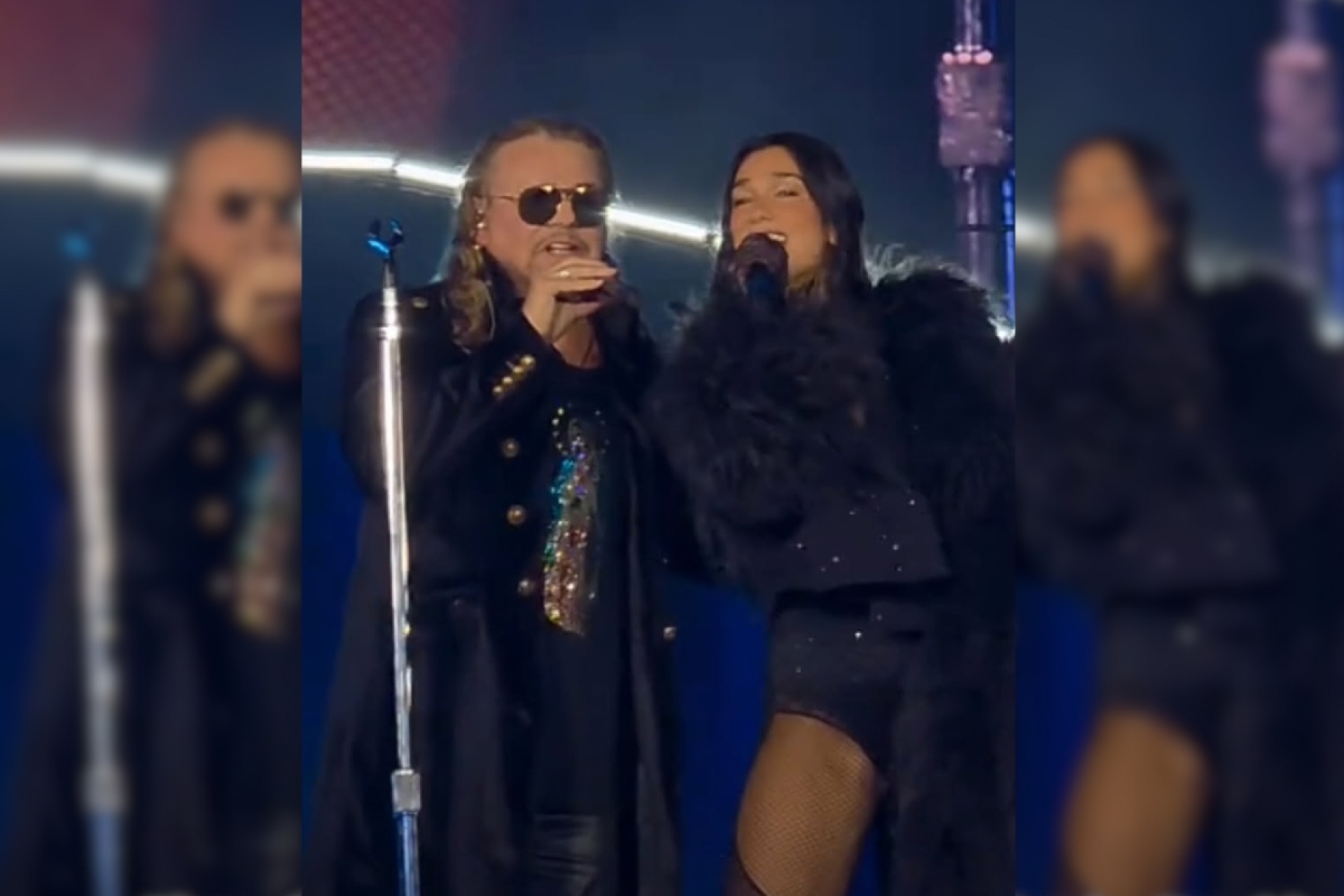 Dua Lipa sorprende en CDMX al interpretar 'Oye Mi Amor' junto a Fher de Maná durante su Radical Optimism Tour