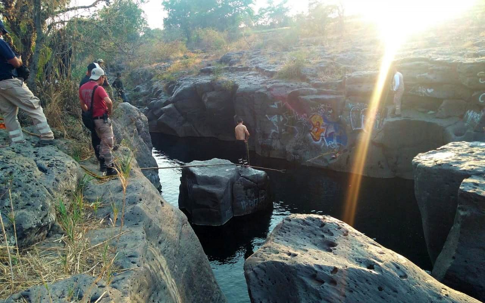 Fallece un joven ahogado en el río Yautepec