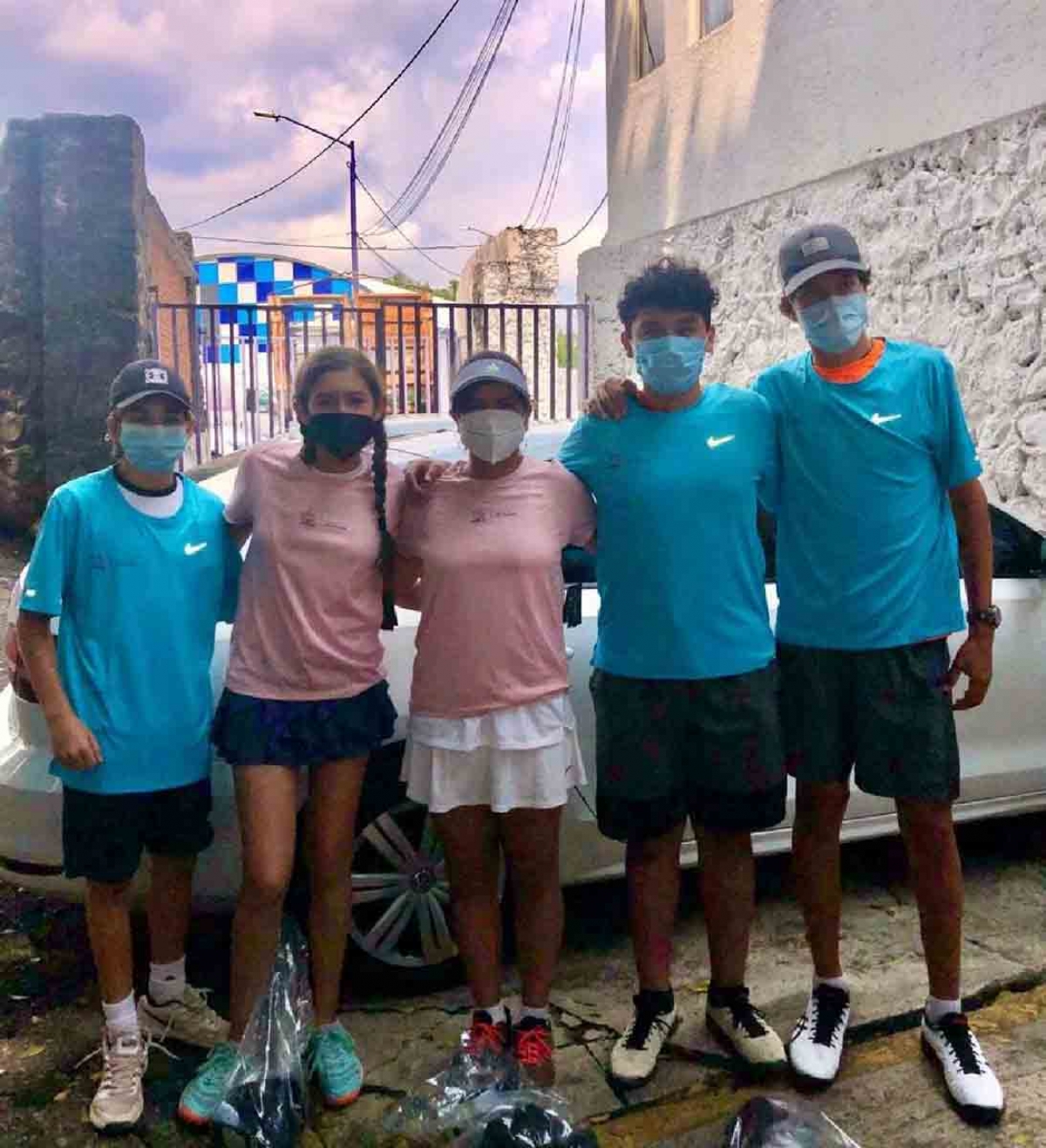 Emiliano Aguilar debuta con el pie derecho en tenis