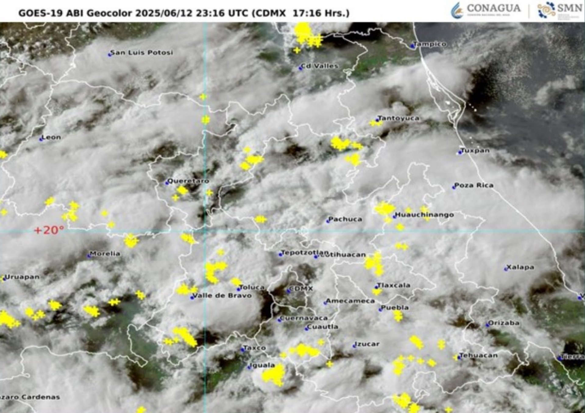 Se esperan chubascos y lluvias fuertes en regiones norte, noreste, poniente, sur y sureste de Morelos
