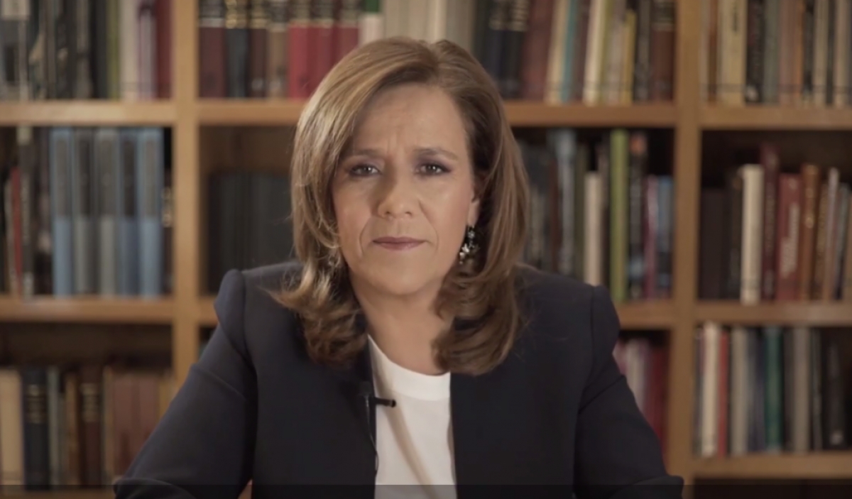 Margarita Zavala 'defiende' al PAN de Peña Nieto y López Obrador por gasolinazo