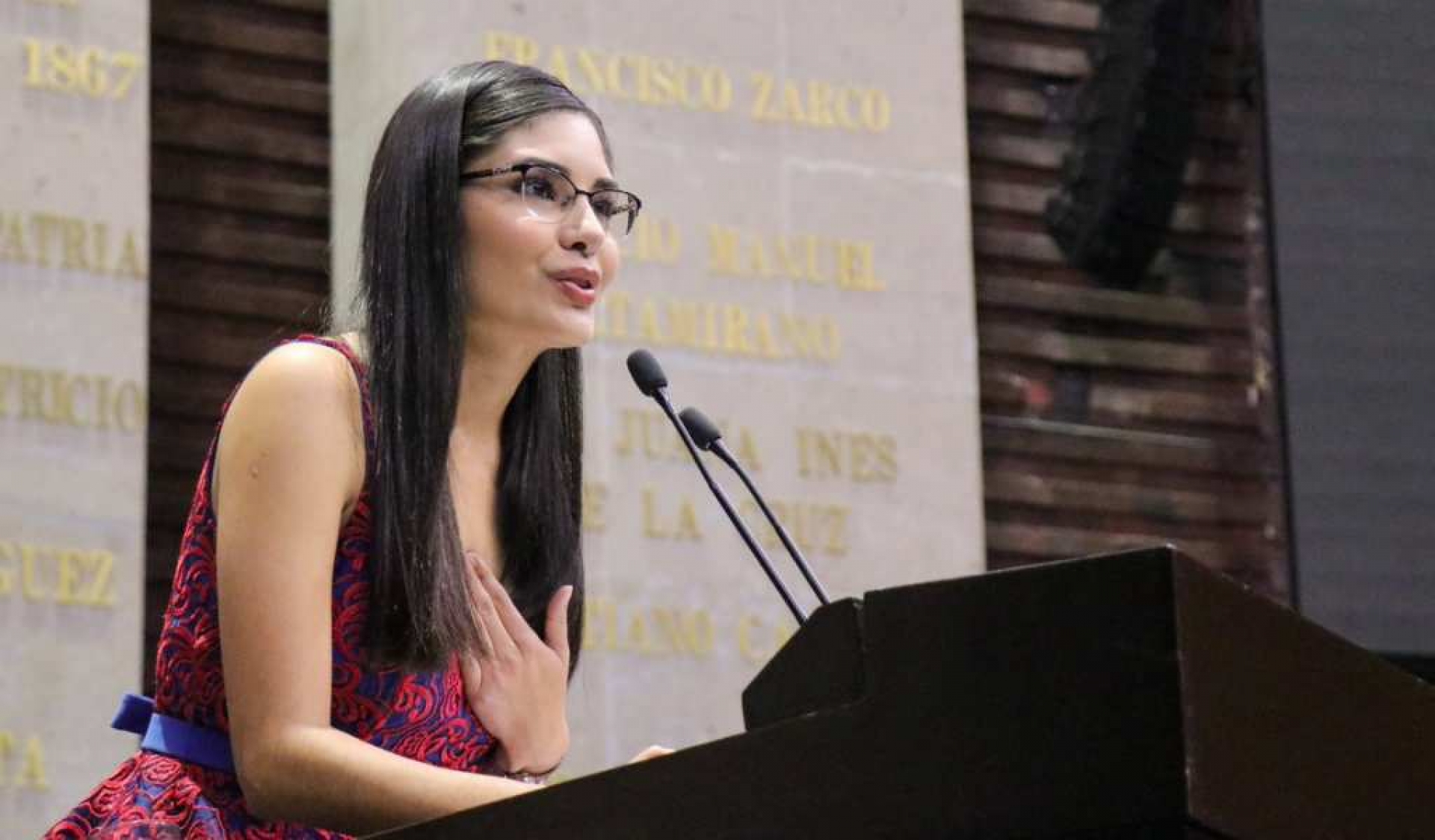La diputada de Morena, Geraldine Ponce, denuncia hostigamiento y acoso sexual