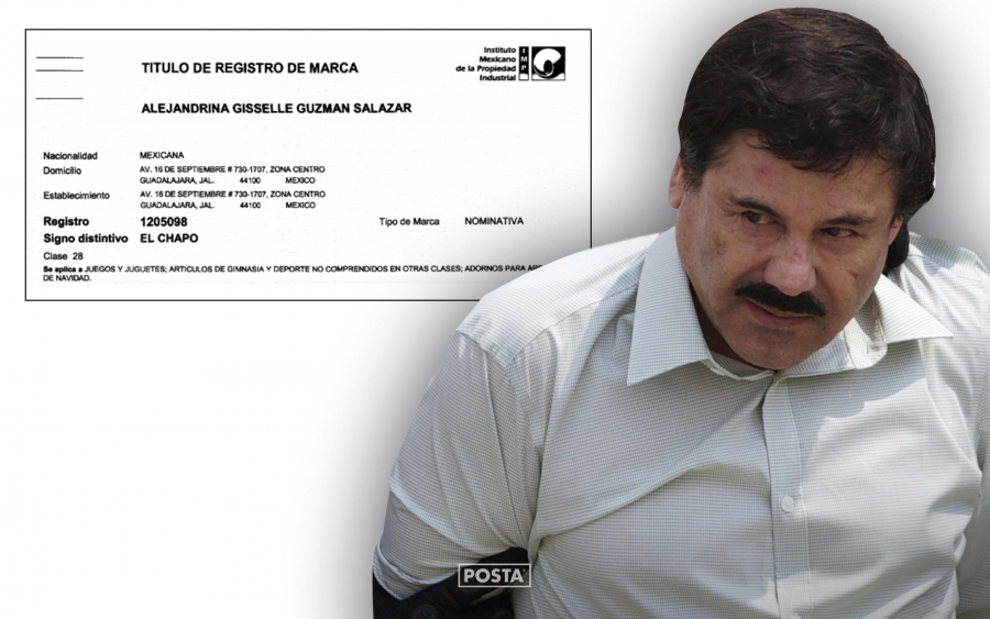 Consigue hija de Guzmán Loera registrar marca "El Chapo"