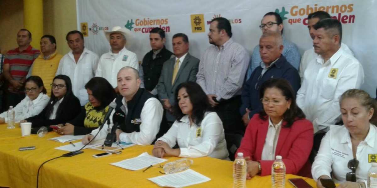 Anuncia PRD protesta contra "gasolinazo", este domingo en el zócalo de Cuernavaca