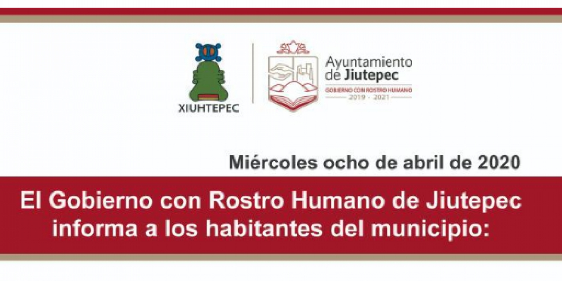 Suspenderá Ayuntamiento de Jiutepec labores de distintas áreas, en semana santa
