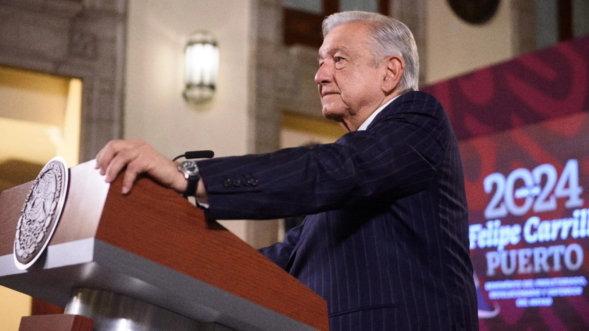 AMLO critica a encapuchados de Chiapas: 'No deja de ser propaganda'
