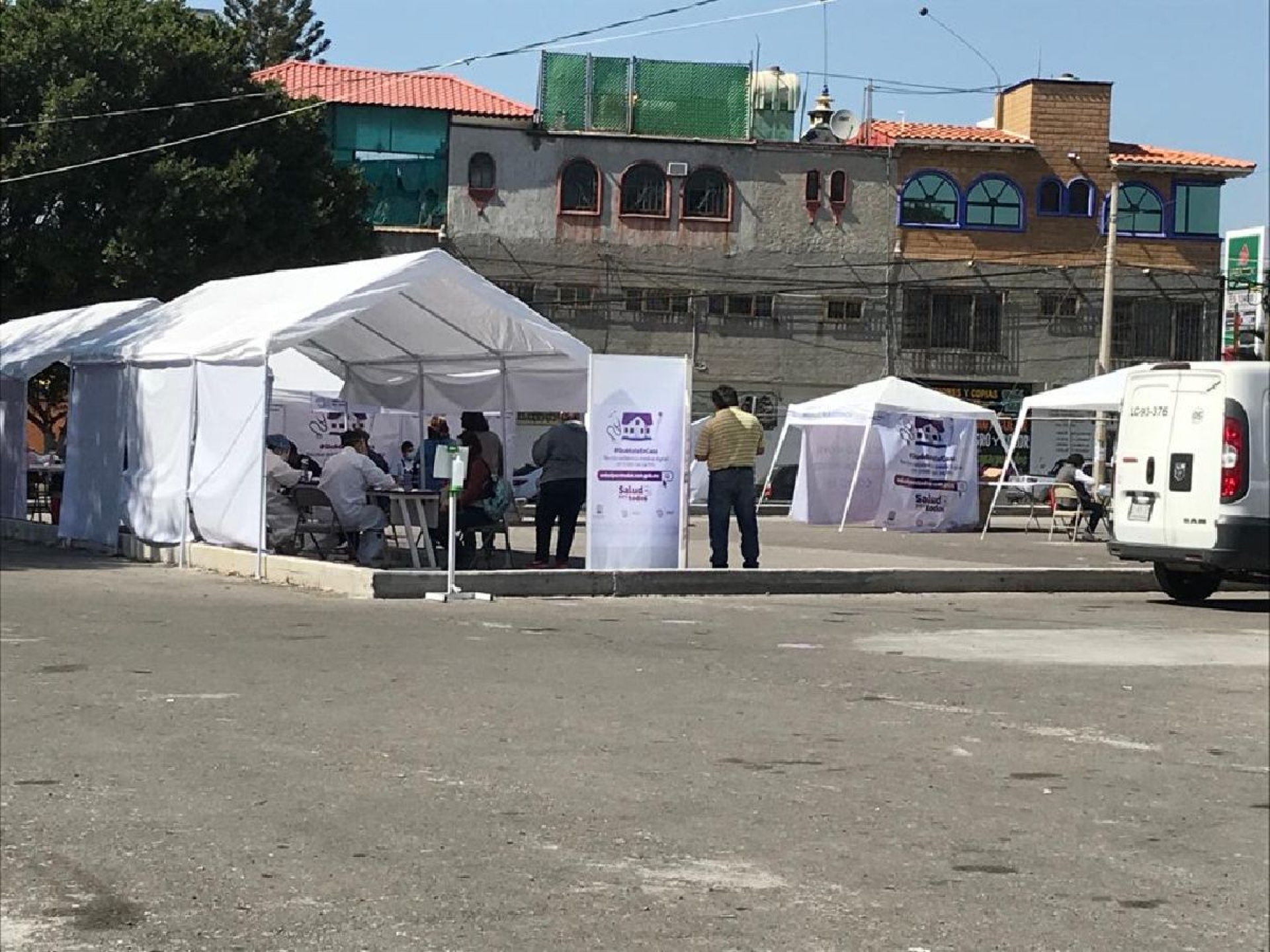 Alargan jornada de pruebas para detectar covid-19 en módulo de Cuautla