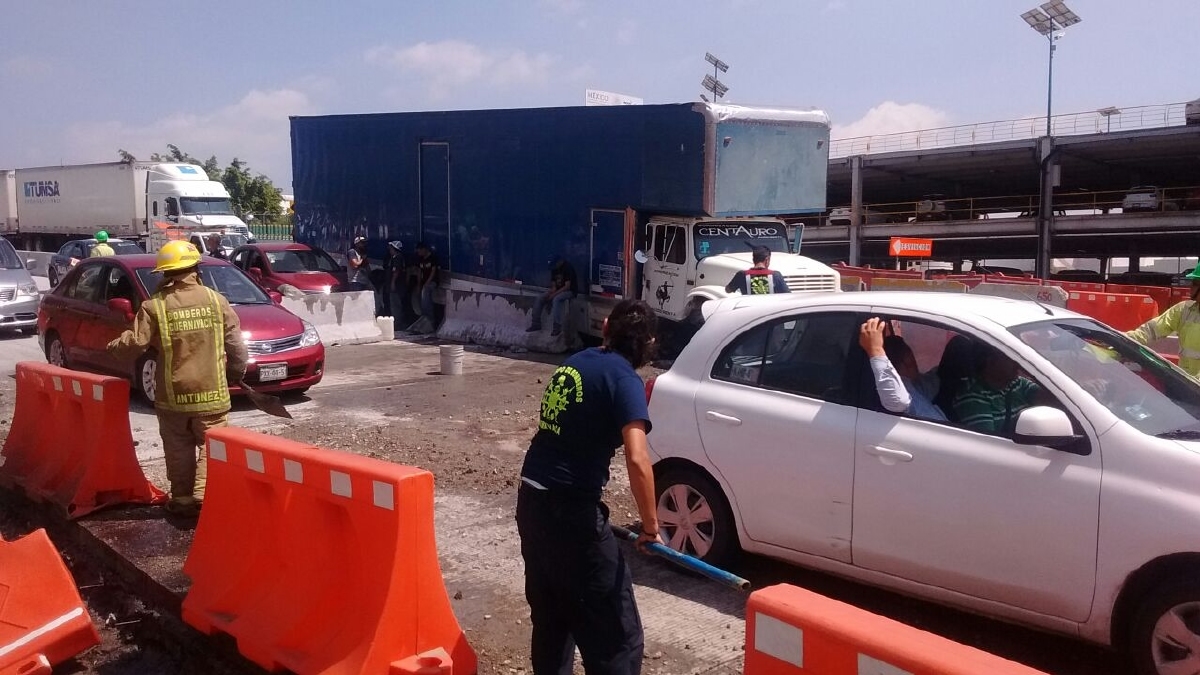 ¡Otro choque en el Paso Exprés!