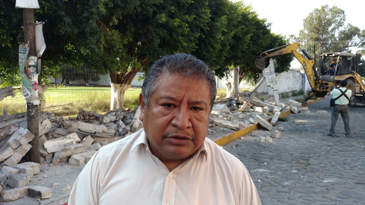 Inicia la demolición en la Secundaria No. 1 “Antonio Caso” de Cuautla