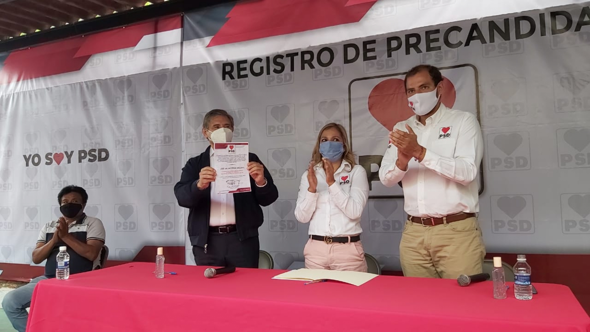 José Luis Urióstegui, precandidato a la alcaldía de Cuernavaca por el PSD