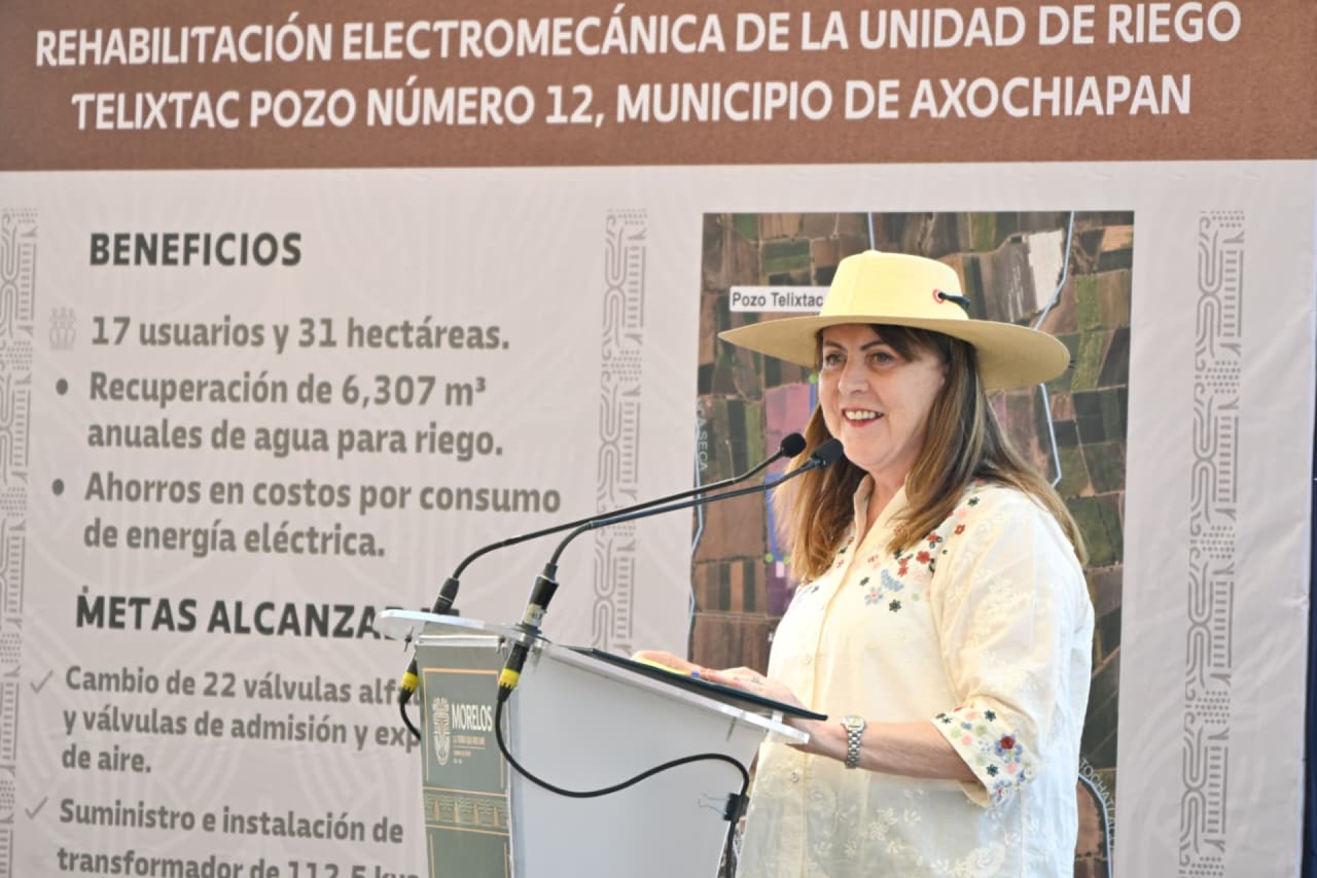 Cumple gobierno de Margarita González Saravia con abasto de agua y respaldo permanente al campo en Axochiapan
