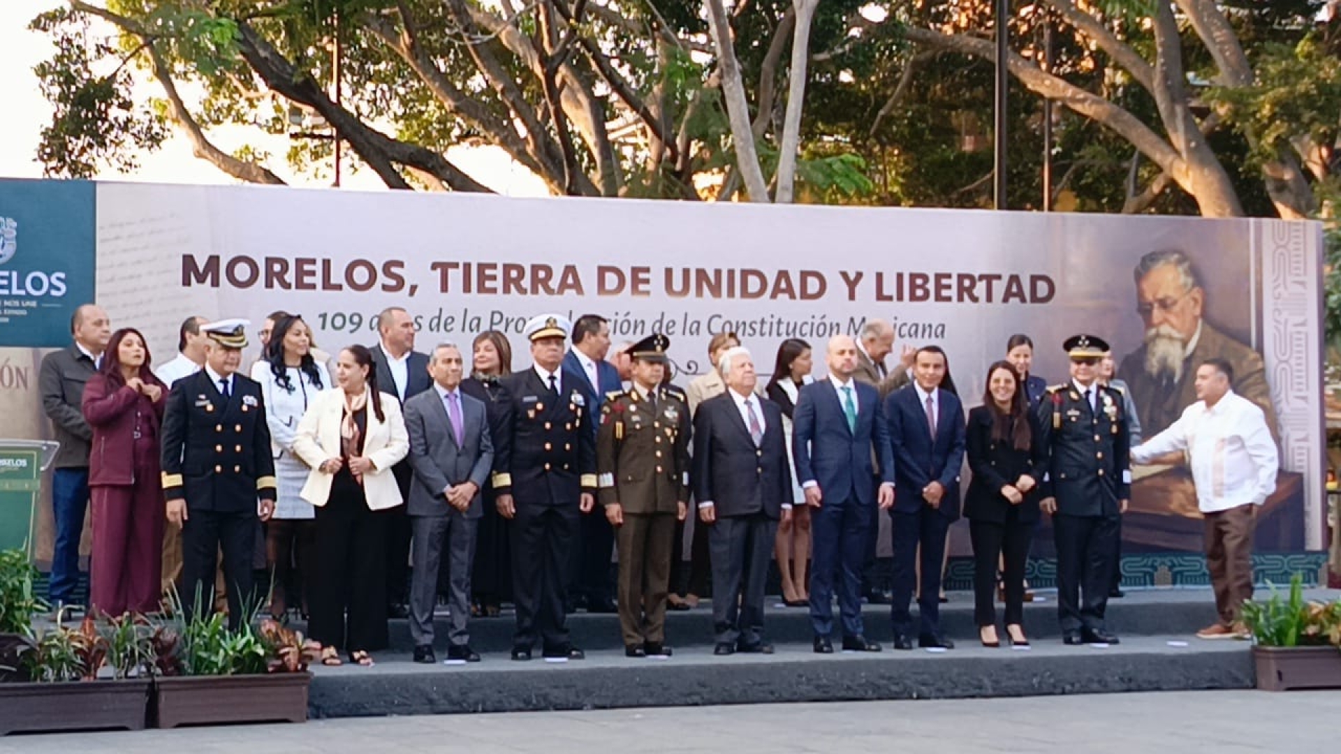 Conmemoran 109 aniversario de la Promulgación de la Constitución Mexicana