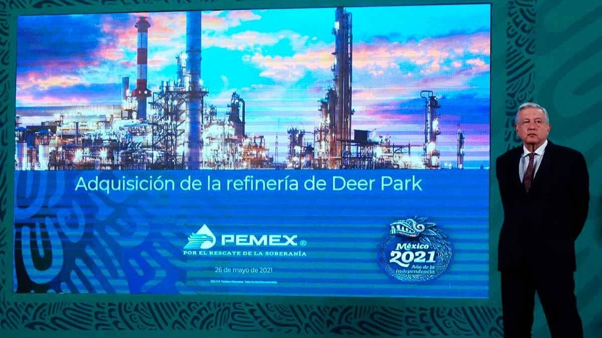 Deer Park tiene deuda de 980 millones de dólares, confirma PEMEX