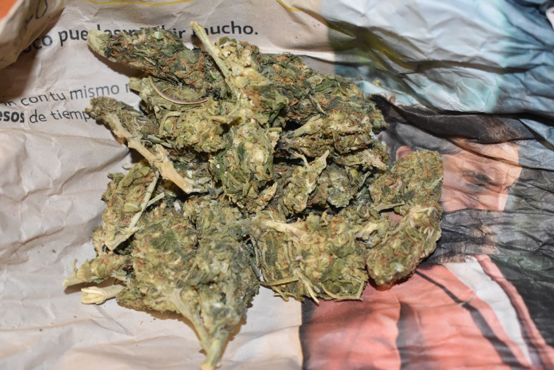 Atrapan a joven con marihuana en Lomas de Cortés