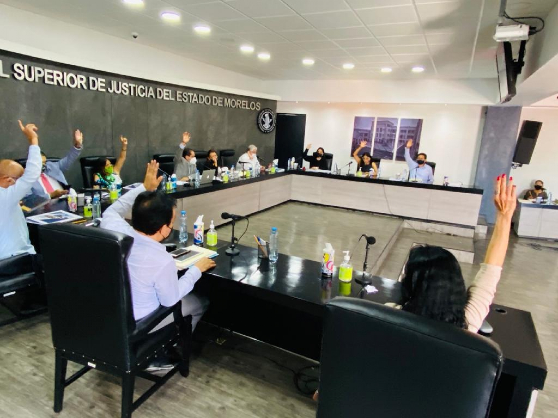 Aprueban magistrados acuerdo sobre distritación en materia penal tradicional