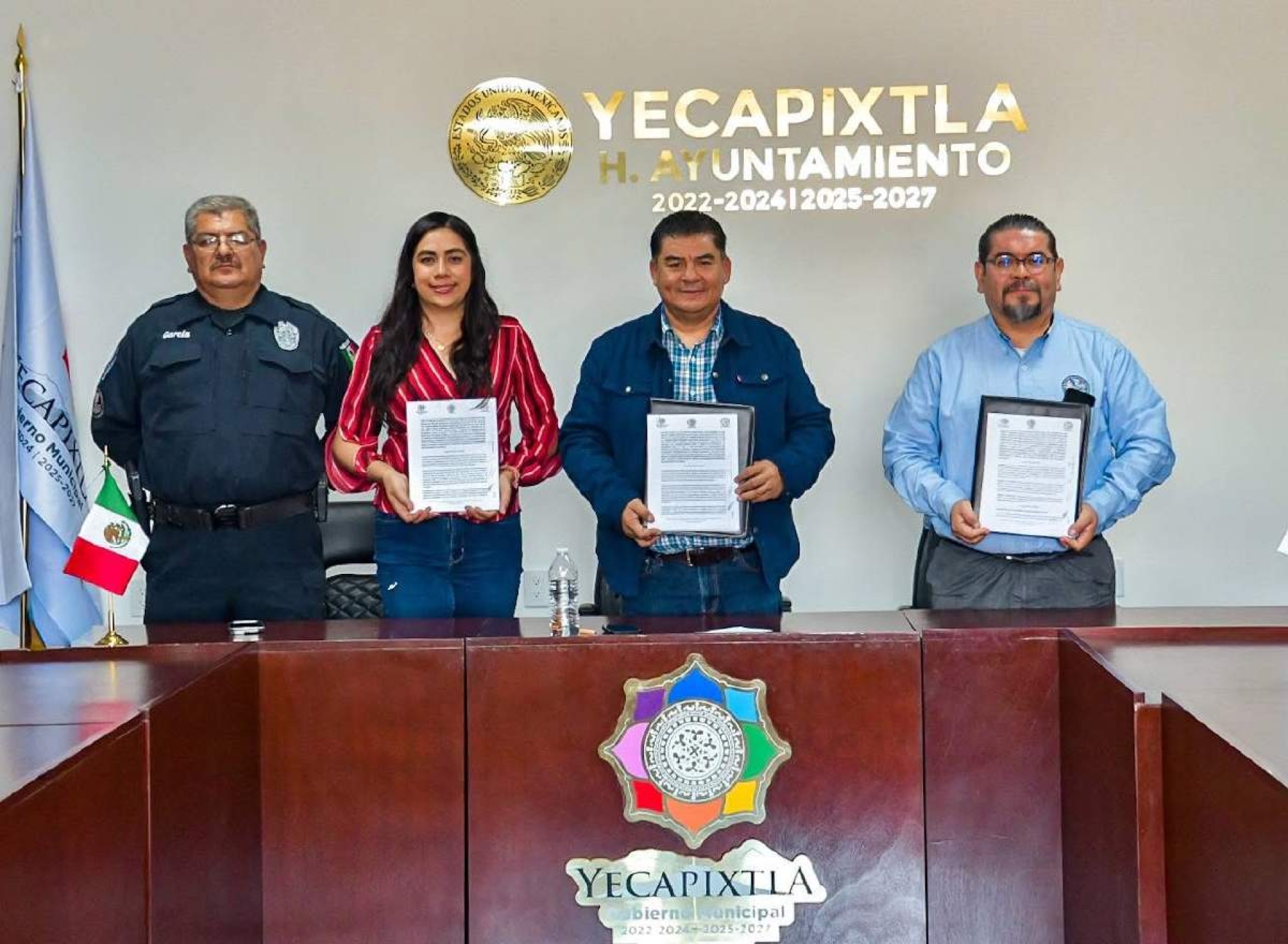 Firman convenio Yecapixtla y TUJPA para proteger derechos de adolescentes
