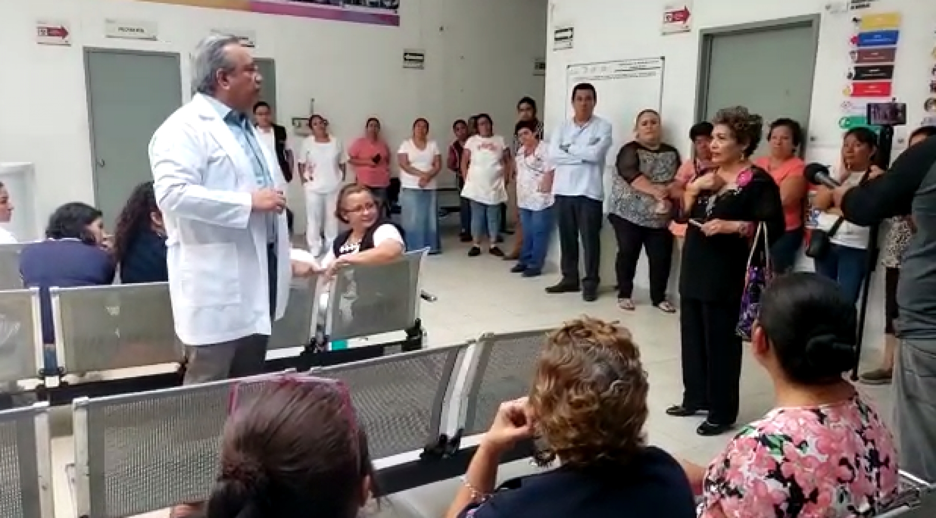 Realizaron paro de labores trabajadores del hospital general de Tetecala