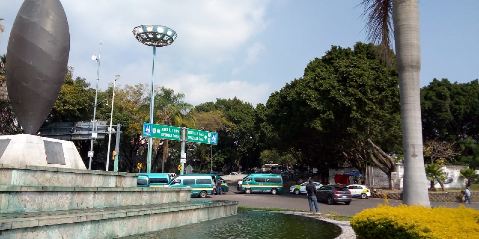 Realizaron transportistas de la zona oriente y sur bloqueos al norte de Cuernavaca