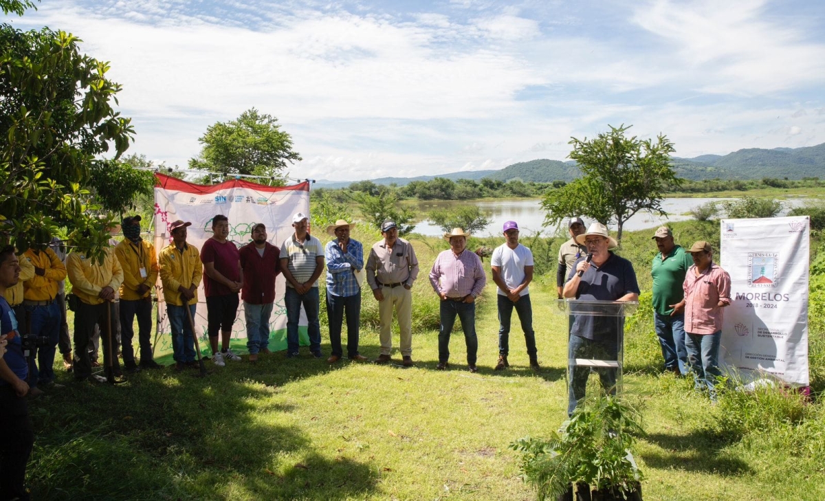 Llega la campaña estatal 'Reforestamos Morelos' a Tepalcingo