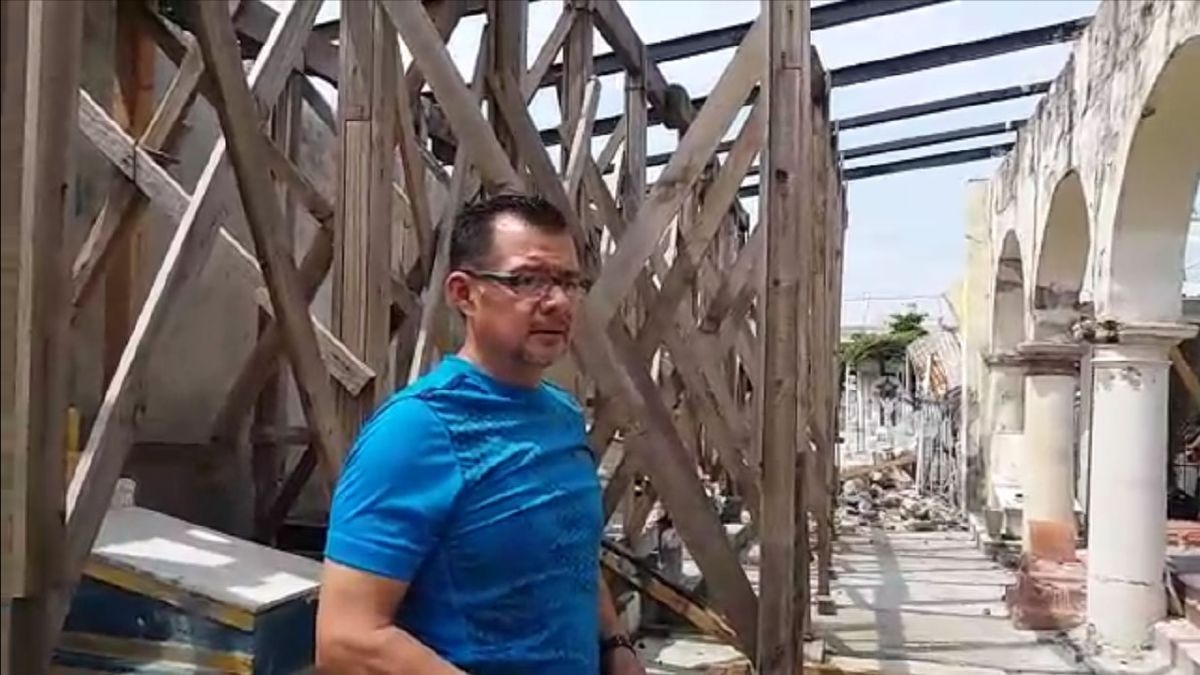 Panteón municipal de Cuautla dañado por sismo, un riesgo para visitantes