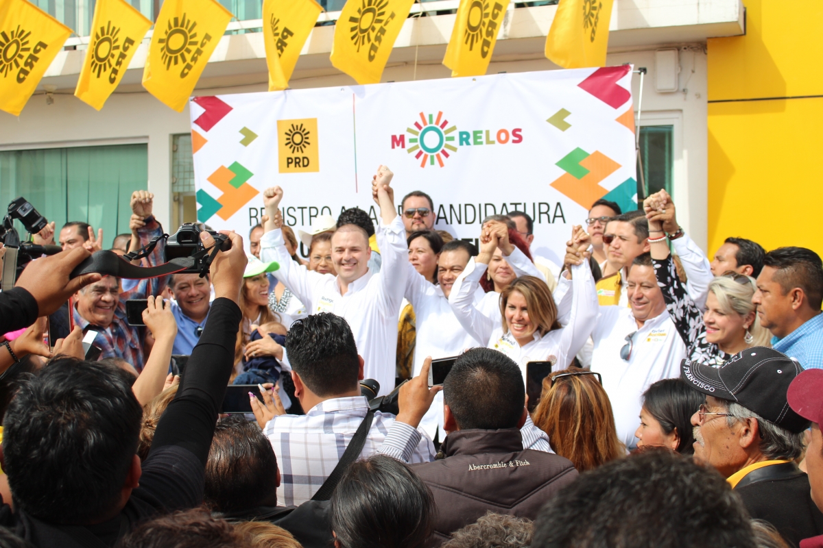 Rodrigo Gayosso se registró como precandidato a gobernador por el PRD