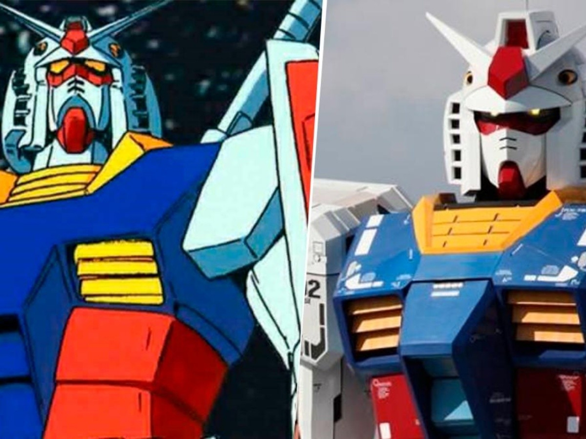 Gundam RX-78-2, el robot más grande del mundo, da sus primeros pasos en Japón