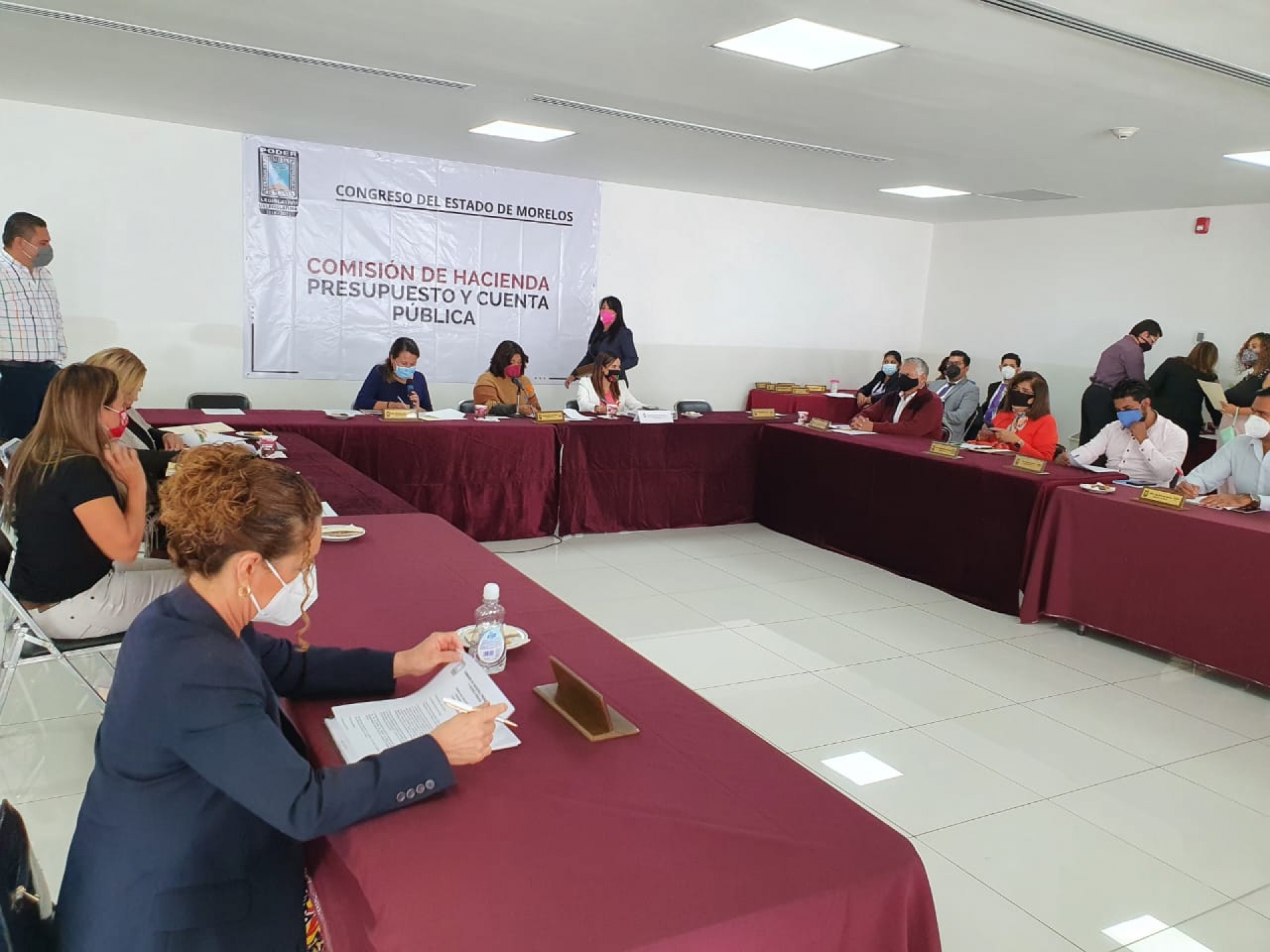 Revisan legisladores y secretaria de Hacienda propuesta de paquete económico
