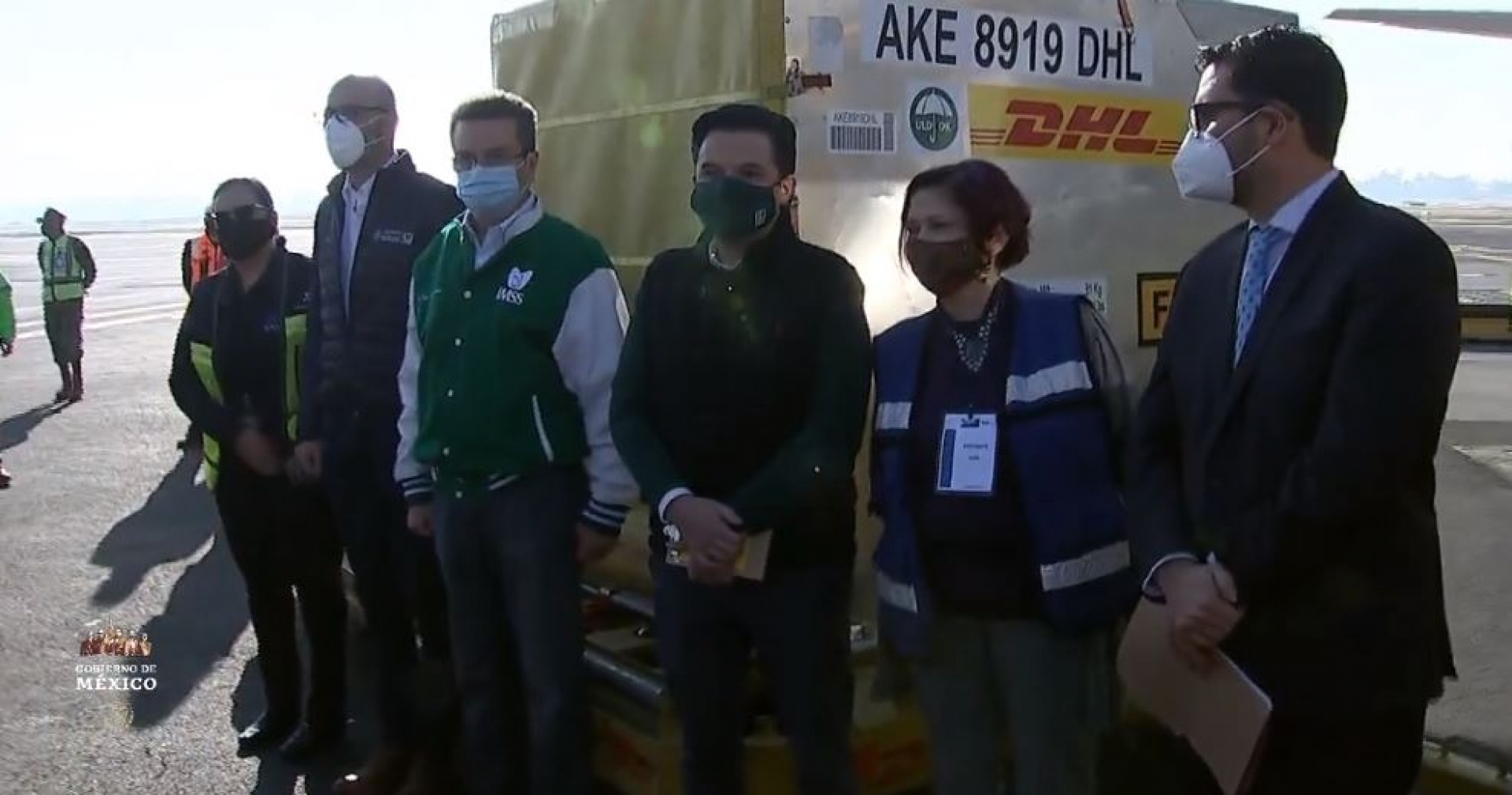 Llega a México nuevo lote de 42 mil 900 vacunas contra el COVID-19