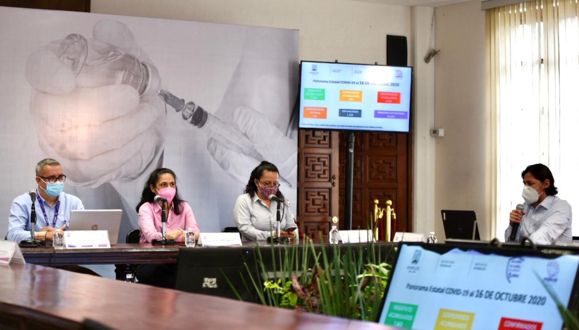 En Morelos, seis mil 510 casos confirmados acumulados de covid-19 y mil 222 decesos