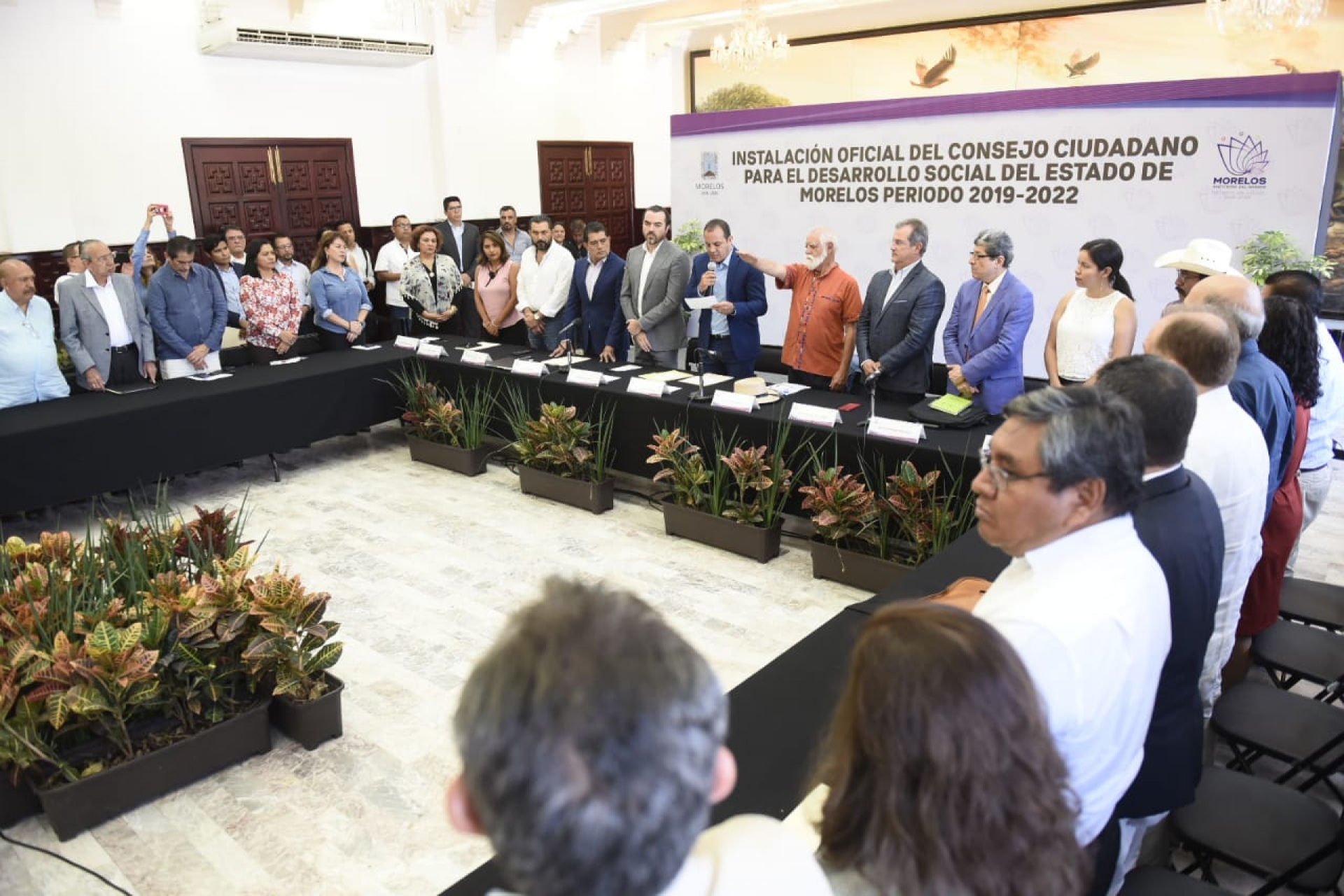 Encabeza gobernador instalación del Consejo Ciudadano para el Desarrollo Social