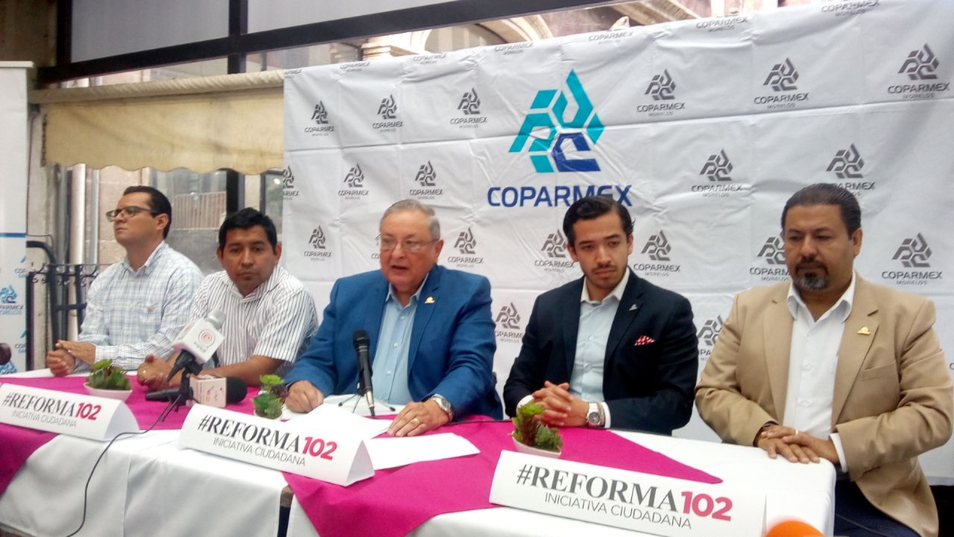 Anuncia Coparmex campaña #Reforma102