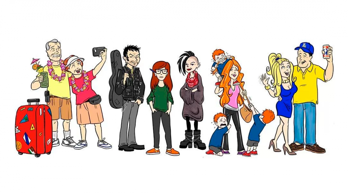 Las creadoras de Daria muestran cómo serían los personajes en la actualidad
