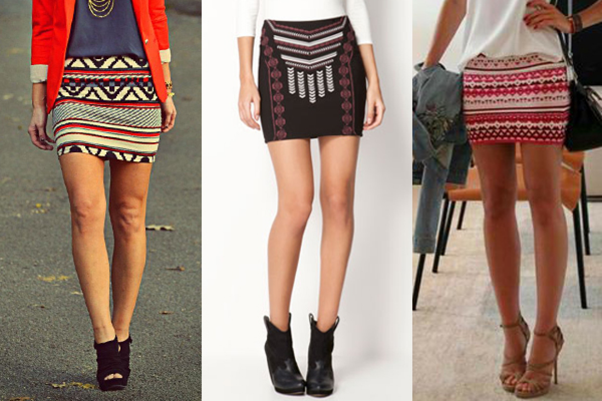 Faldas midi: la moda que hace su regreso