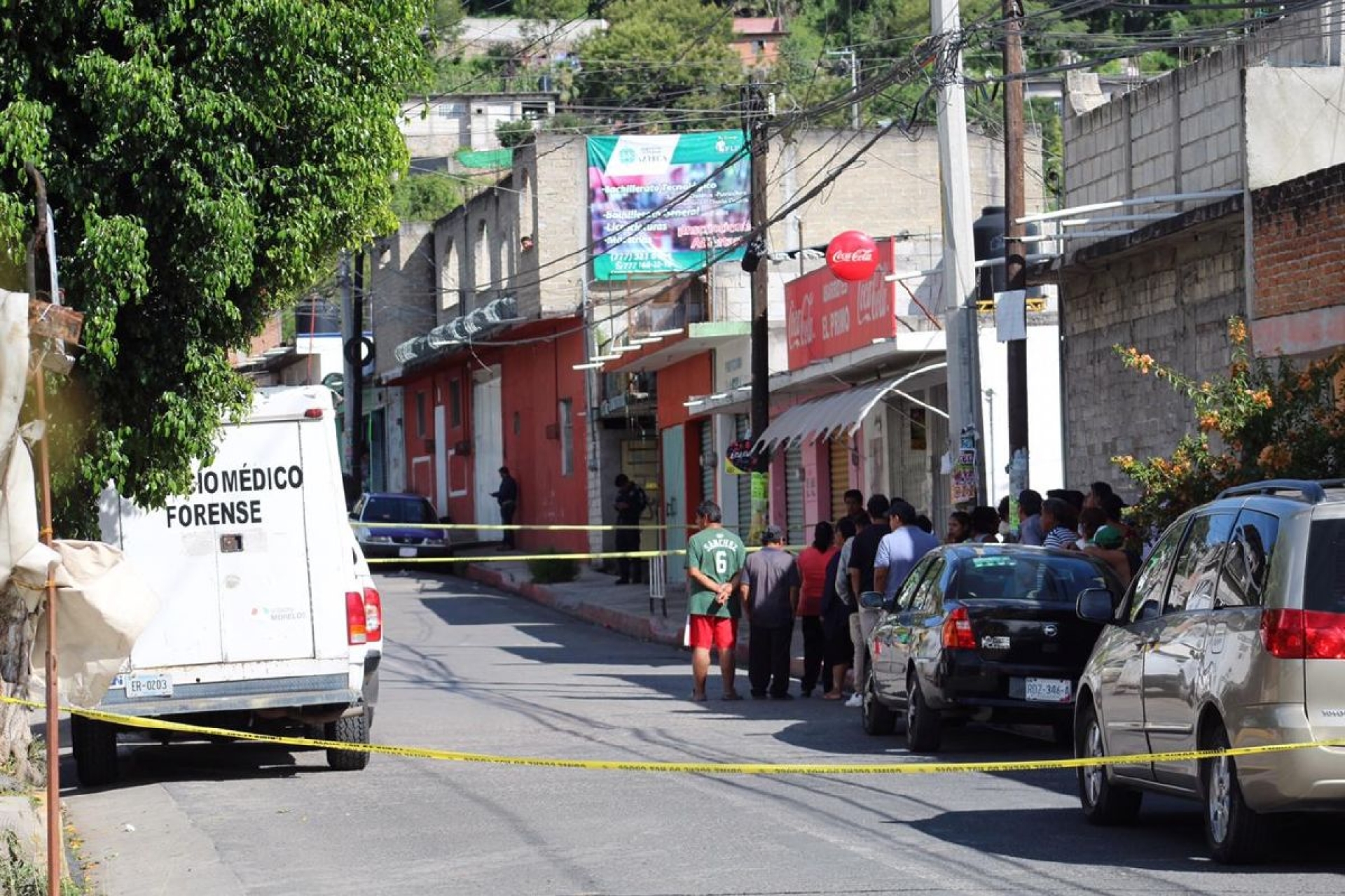 Lo mataron en la tienda de su padre