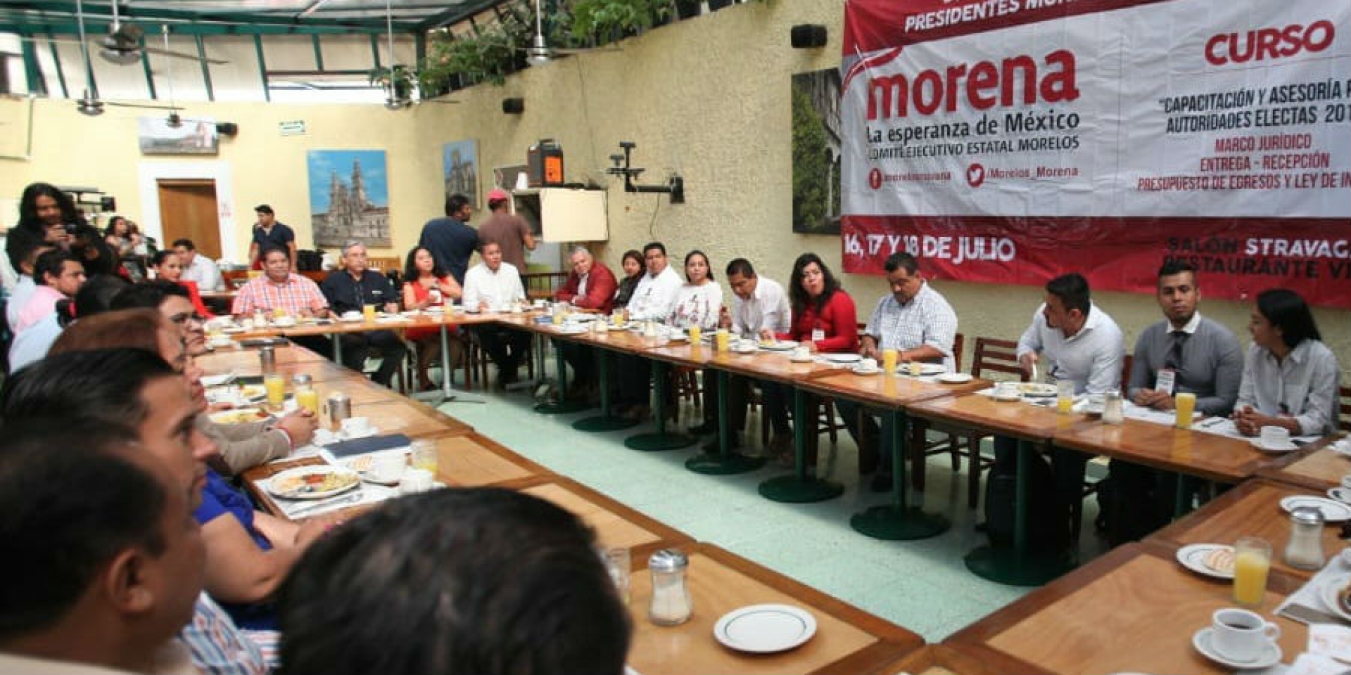 Inicia dirigencia estatal de Morena capacitación de diputados locales y federales electos