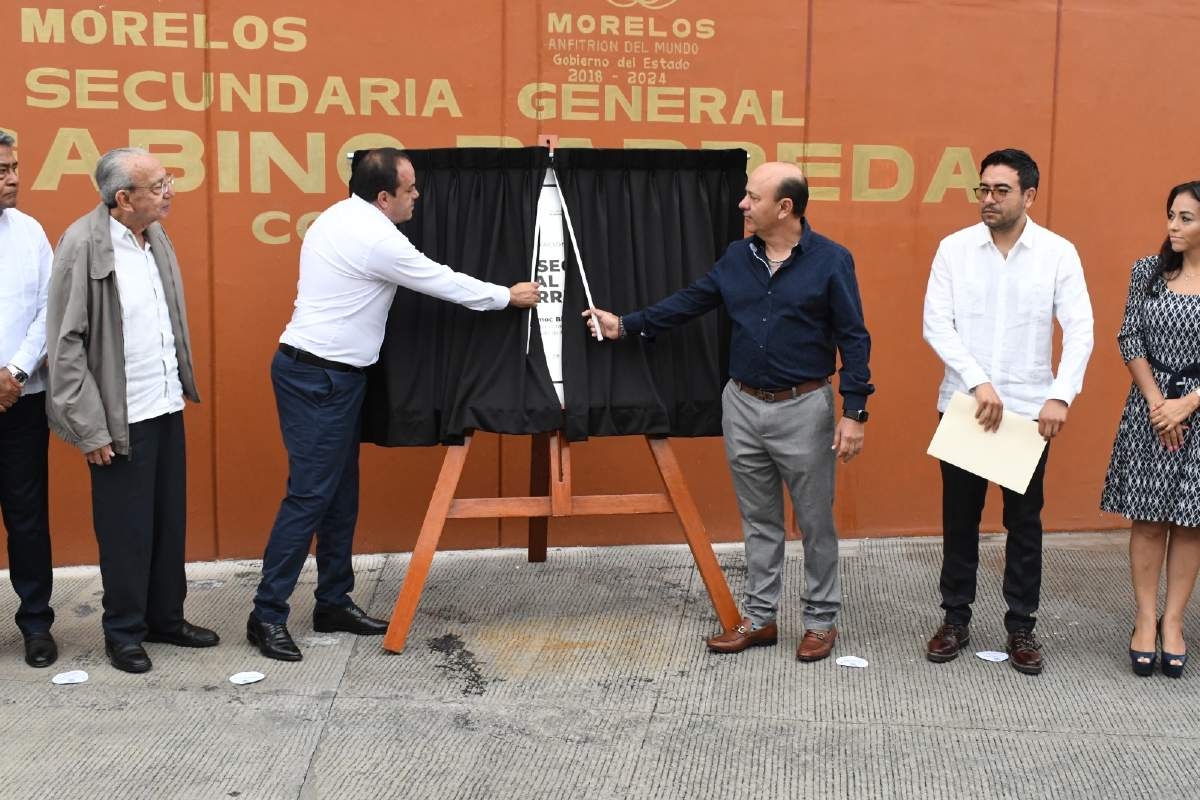 Secundaria “Gabino Barreda” de Cuautla inicia clases en nuevo edificio escolar