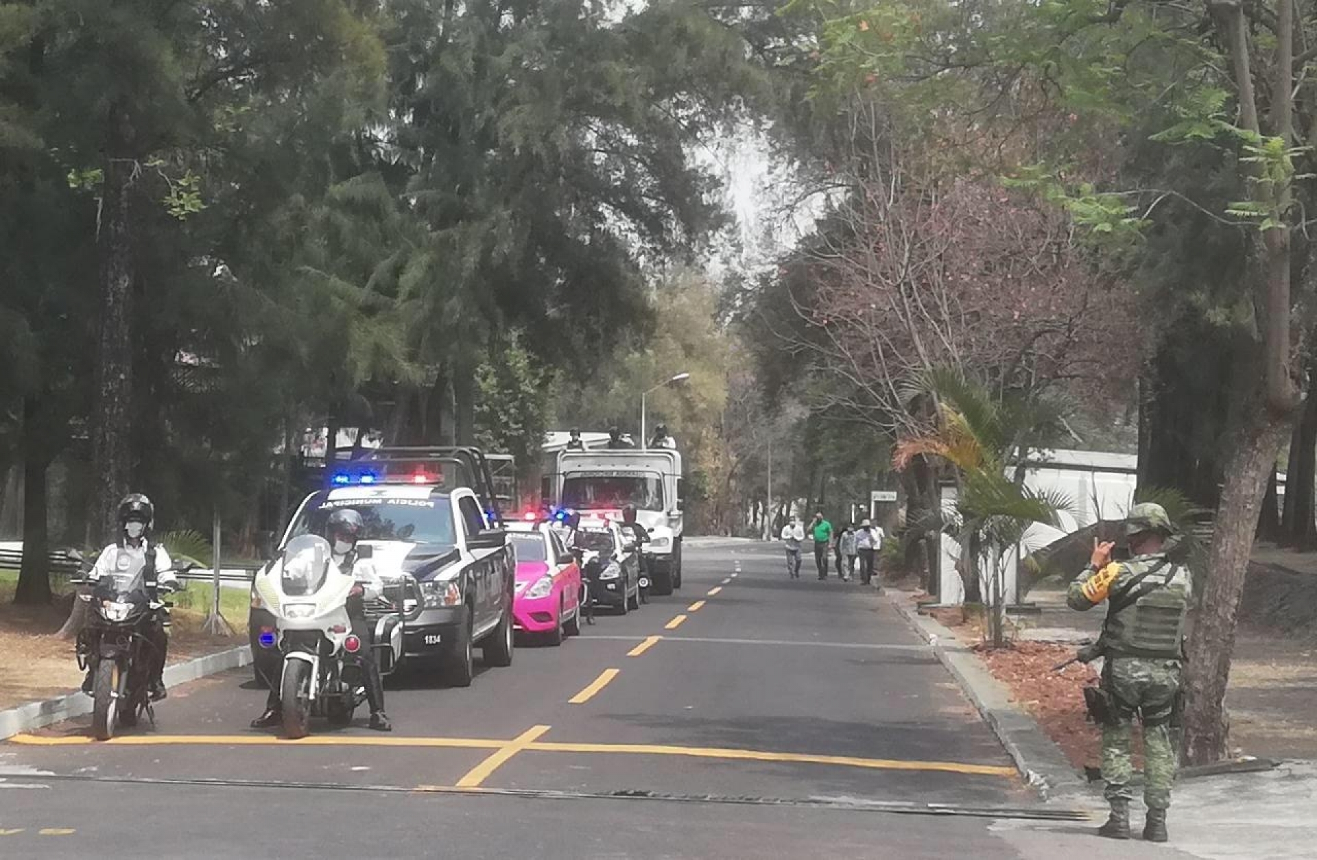 Continúan las caravanas por la paz y la salud