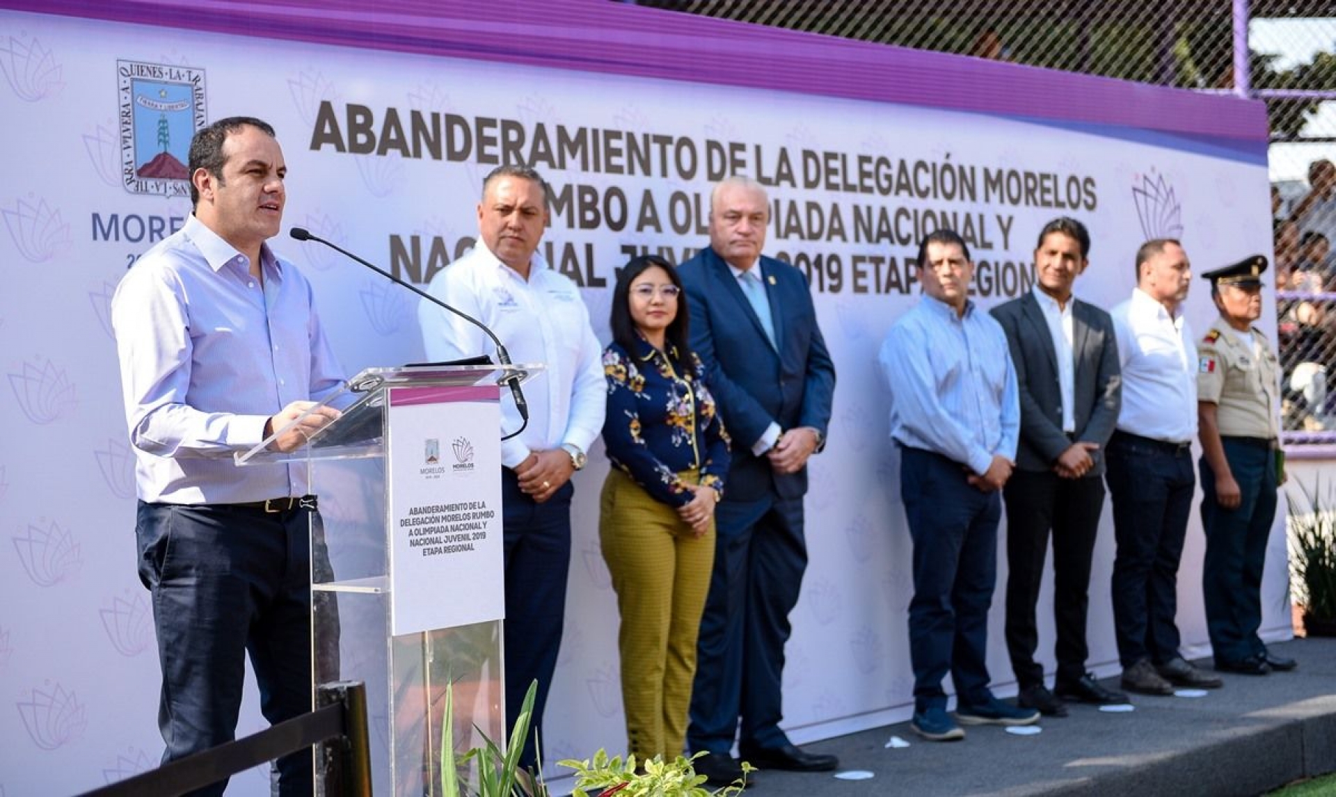 Inaugura Cuauhtémoc Blanco Torneo Estatal Deportivo Intercecyte 2019