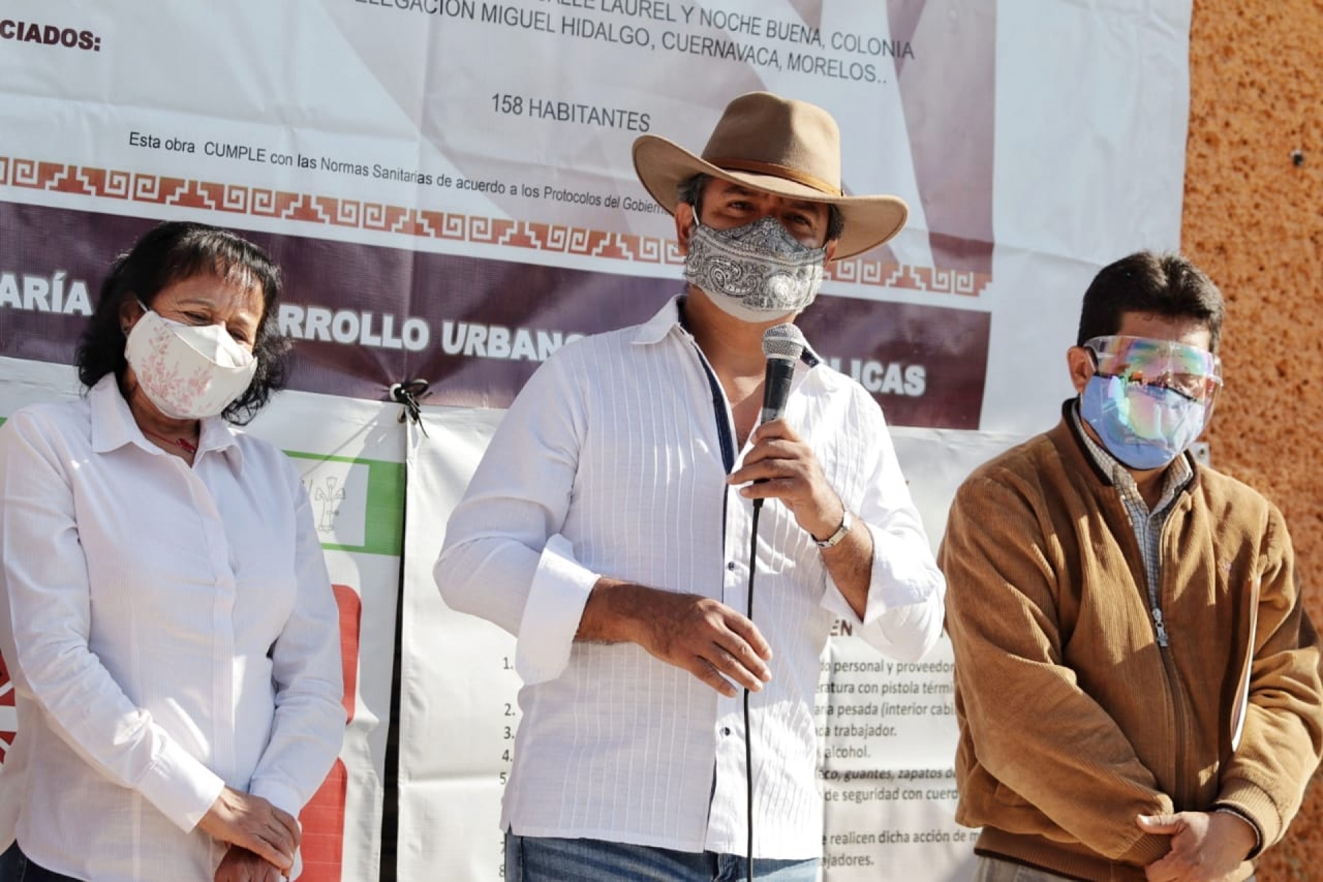 Supervisa alcalde de Cuernavaca pavimentación de calles en Milpillas