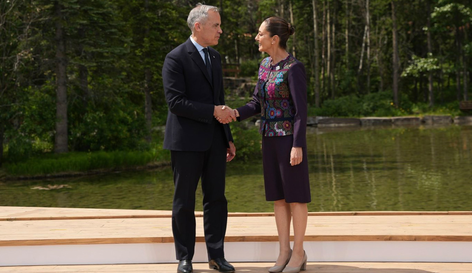 Sheinbaum participa en Cumbre del G7 y se reúne con líderes globales