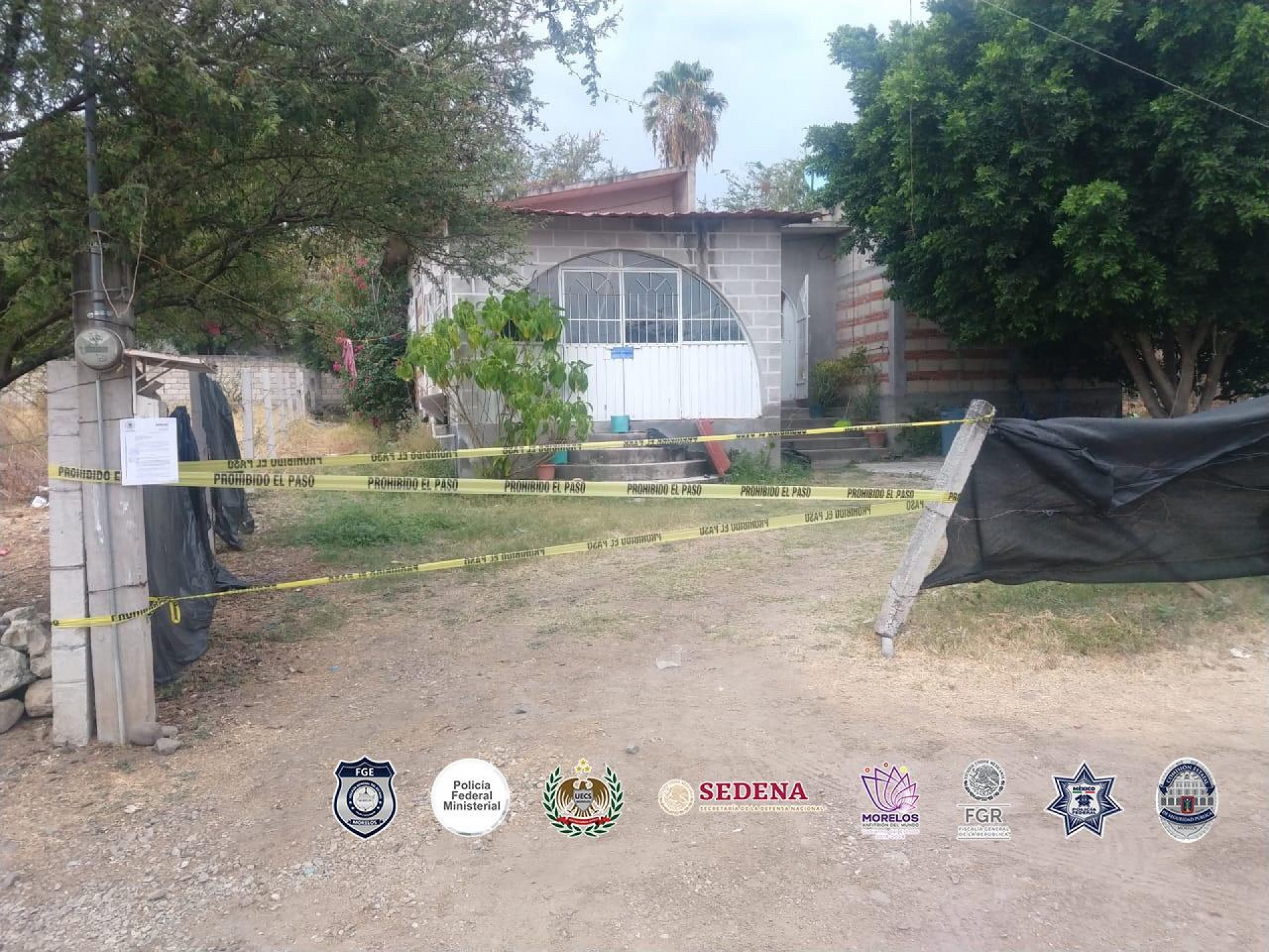 Desmantela PIC casa de seguridad en Miacatlán
