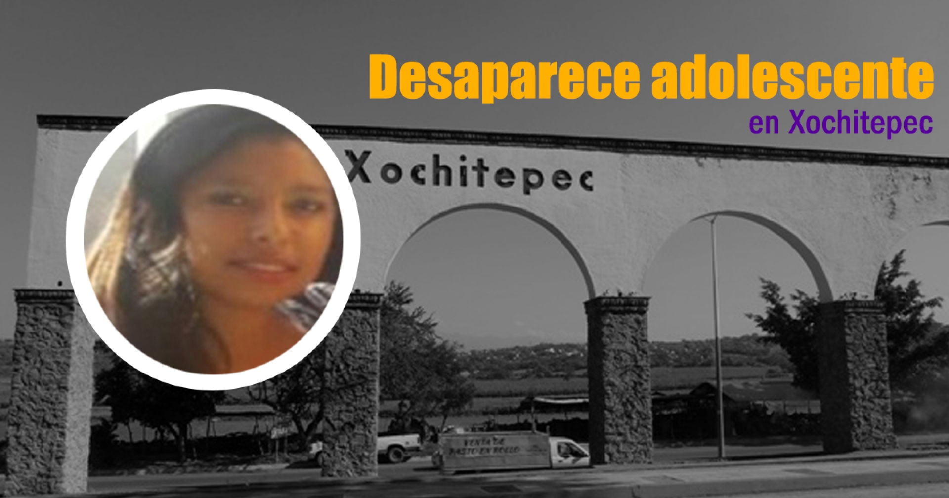 Una adolescente desapareció en Xochitepec