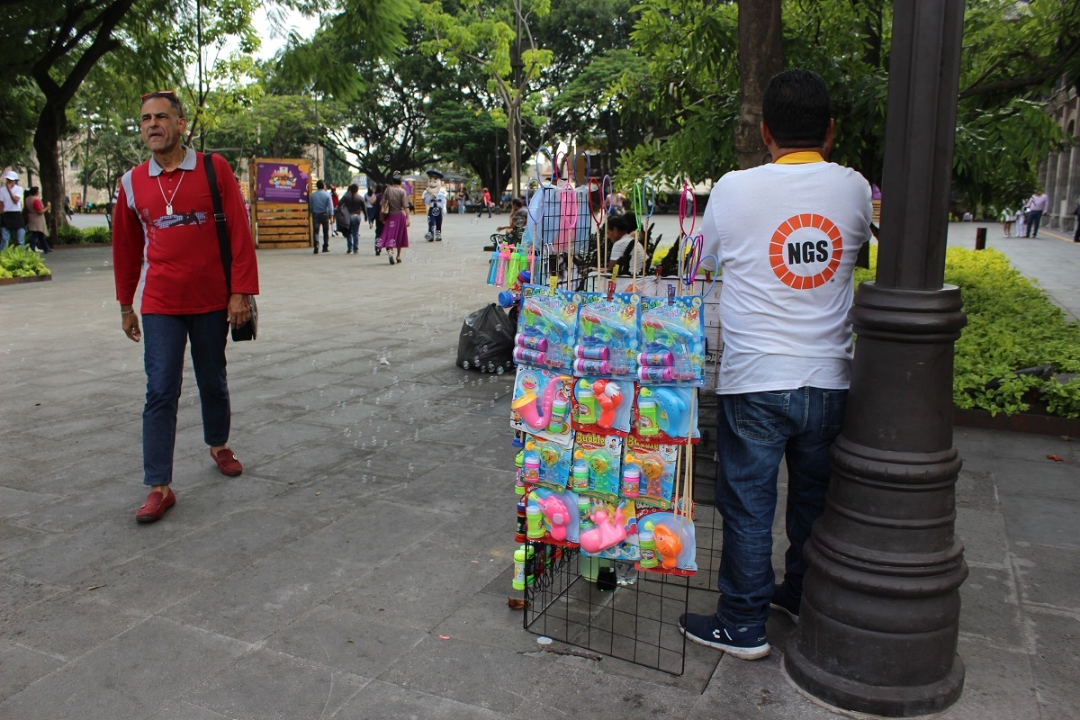 Piden que no haya vendedores ambulantes en el centro histórico durante el “Buen fin”